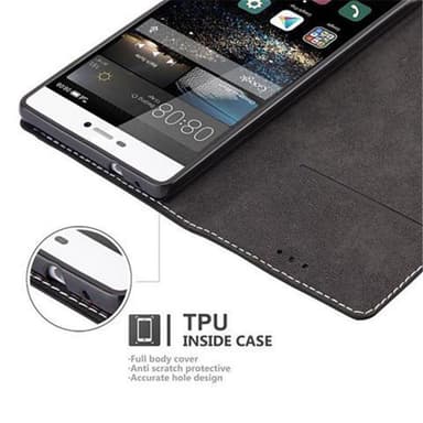 Huawei P8 Deksel Case Cover (svart)