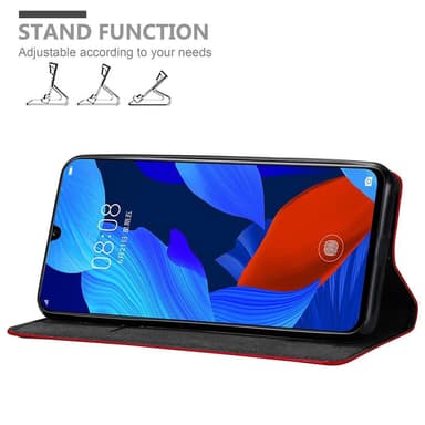 Huawei NOVA 5 / 5 PRO lommebokdeksel case (rød)