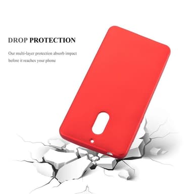 Deksel Nokia 6 2017 Case Cover (rød)