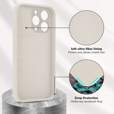 Deksel iPhone 14 PRO case (grå)