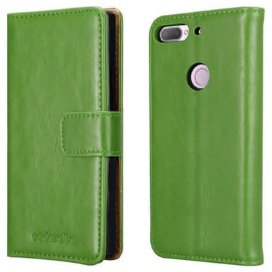 HTC Desire 12 PLUS lommebokdeksel etui (grønn)