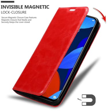 Huawei NOVA 5 / 5 PRO lommebokdeksel case (rød)