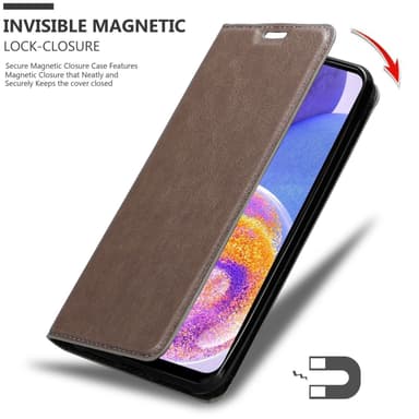 Samsung Galaxy A23 4G lommebokdeksel case (brun)