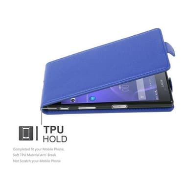 Sony Xperia X Deksel Cover Etui (blå)