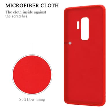 Deksel Samsung Galaxy S9 PLUS Ring Case (rød)