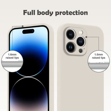 Deksel iPhone 14 PRO case (grå)