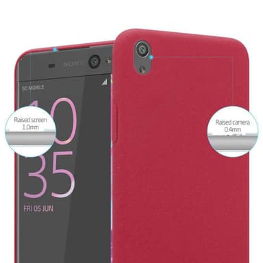 Sony Xperia XA Hardt Deksel Cover (rød)