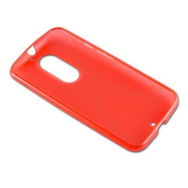 Motorola MOTO X3 Deksel Case Cover (rød)