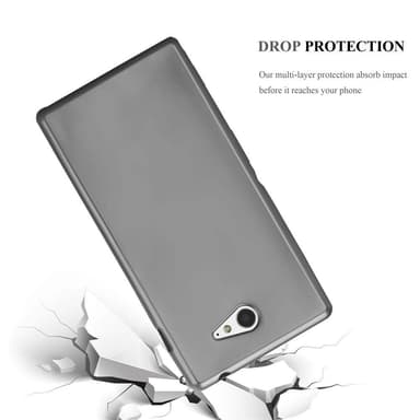 Deksel Sony Xperia M2 / M2 AQUA Case Cover (grå)