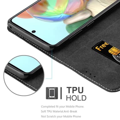 Samsung Galaxy A71 4G Deksel Case Cover (svart)
