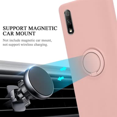 Deksel Honor 9X Ring Case (rosa)