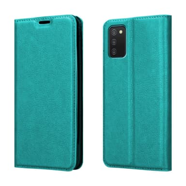 Samsung Galaxy A03s lommebokdeksel case (turkis)
