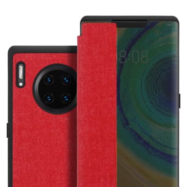 Huawei MATE 30 PRO lommebokdeksel etui (rød)