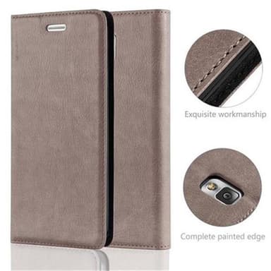 Samsung Galaxy NOTE 3 lommebokdeksel case (brun)
