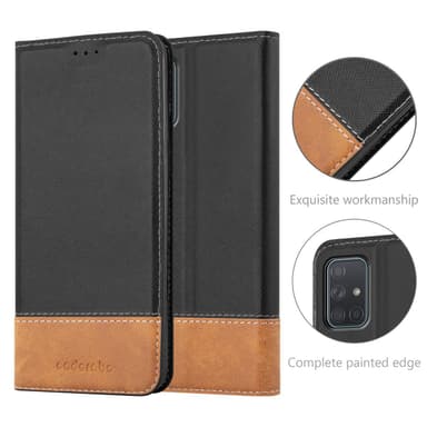 Samsung Galaxy A71 4G Deksel Case Cover (svart)