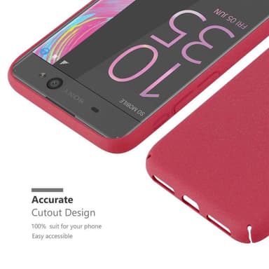 Sony Xperia XA Hardt Deksel Cover (rød)