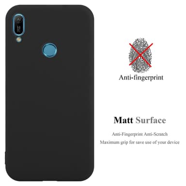 Deksel Huawei Y6 2019 Silikon cover (svart)