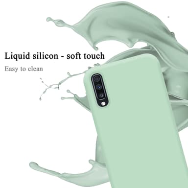 Samsung Galaxy A70 / A70s silikondeksel case (grønn)