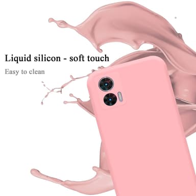Motorola EDGE 30 NEO silikondeksel case (rosa)