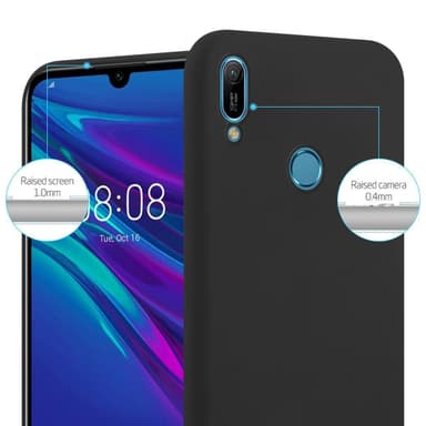 Deksel Huawei Y6 2019 Silikon cover (svart)