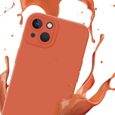 iPhone 14 Deksel case (oransje)