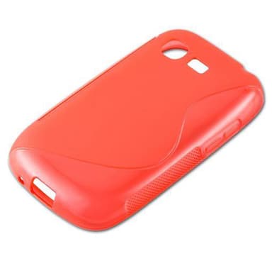 Samsung Galaxy POCKET silikondeksel case (rød)