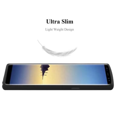 Deksel Samsung Galaxy NOTE 8 case (svart)