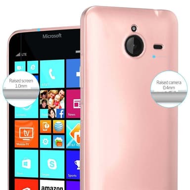 Deksel Nokia Lumia 640 XL Case Cover (rosa)