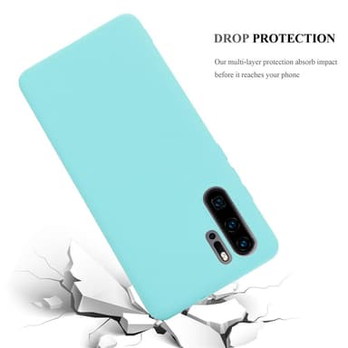 Deksel Huawei P30 PRO Silikon cover (blå)