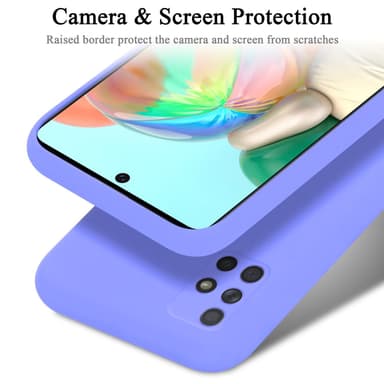 Samsung Galaxy A51 4G / M40s silikondeksel case (lilla)