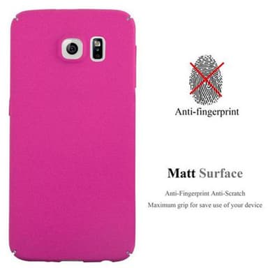 Samsung Galaxy S6 Hardt Deksel Cover (rosa)