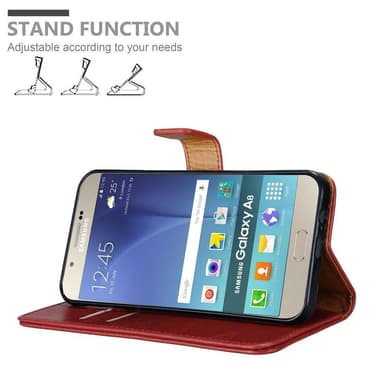 Samsung Galaxy A8 2015 lommebokdeksel etui (rød)