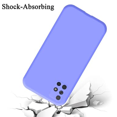 Samsung Galaxy A51 4G / M40s silikondeksel case (lilla)
