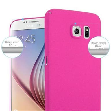 Samsung Galaxy S6 Hardt Deksel Cover (rosa)