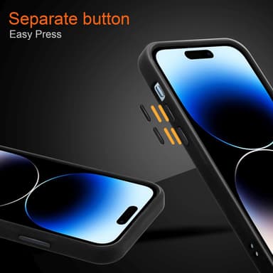 iPhone 14 PRO Deksel Case Cover (gjennomsiktig)