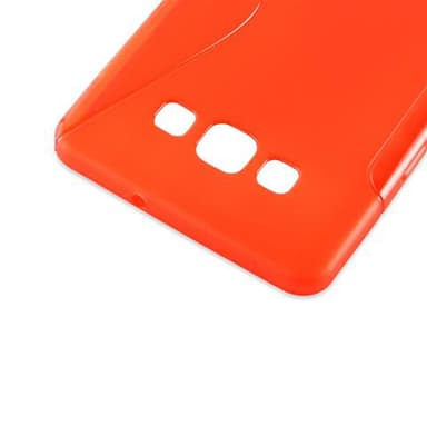 Samsung Galaxy A7 2015 silikondeksel case (rød)