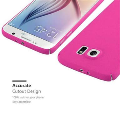 Samsung Galaxy S6 Hardt Deksel Cover (rosa)