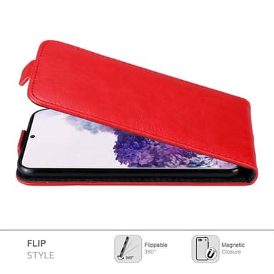 Samsung Galaxy S20 PLUS deksel flip cover (rød)