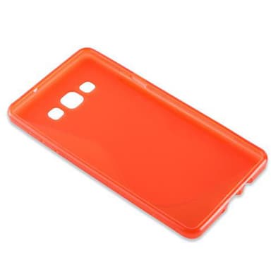 Samsung Galaxy A7 2015 silikondeksel case (rød)