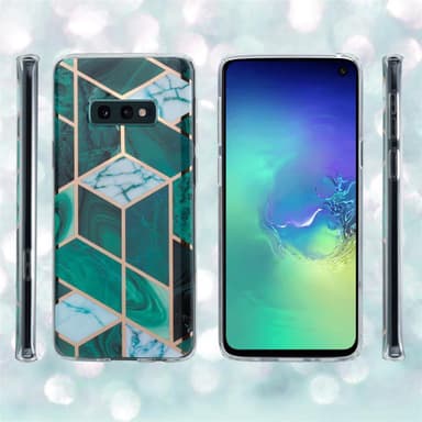 Samsung Galaxy S10 4G lommebokdeksel etui (grønn)