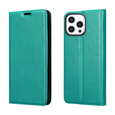 iPhone 13 PRO MAX lommebokdeksel case (turkis)