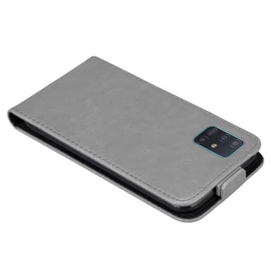 Samsung Galaxy A51 5G deksel flip cover (grå)