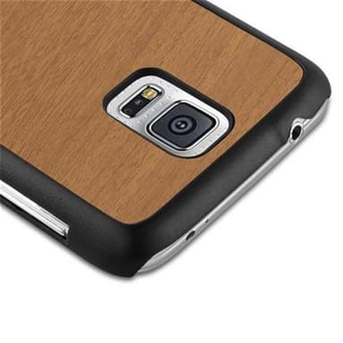 Samsung Galaxy S5 / S5 NEO Hardt Deksel Case (brun)
