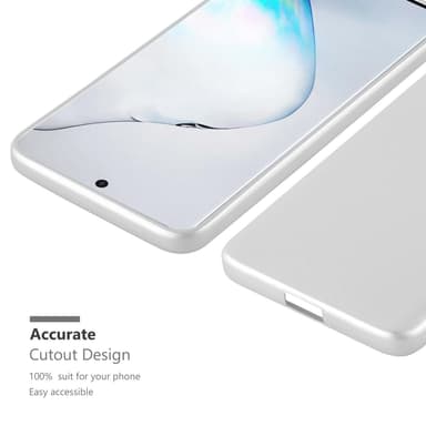 Deksel Samsung Galaxy NOTE 10 PLUS Case Cover (sølv)