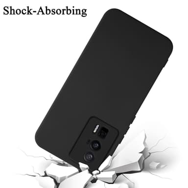 Xiaomi Poco F5 Pro silikondeksel case (svart)