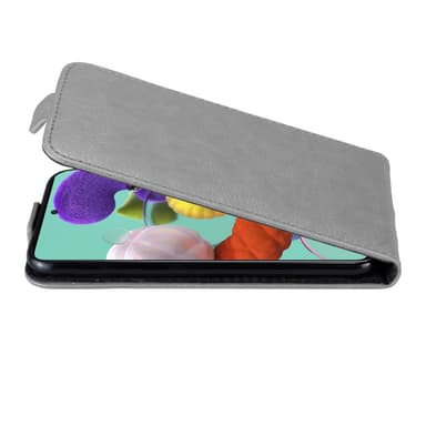 Samsung Galaxy A51 5G deksel flip cover (grå)