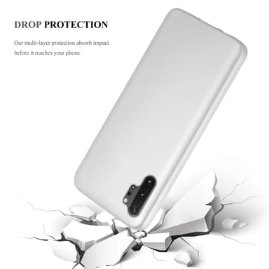 Deksel Samsung Galaxy NOTE 10 PLUS Case Cover (sølv)