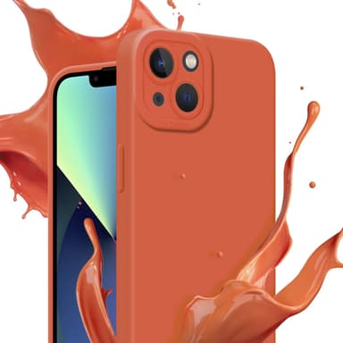 iPhone 14 Deksel case (oransje)