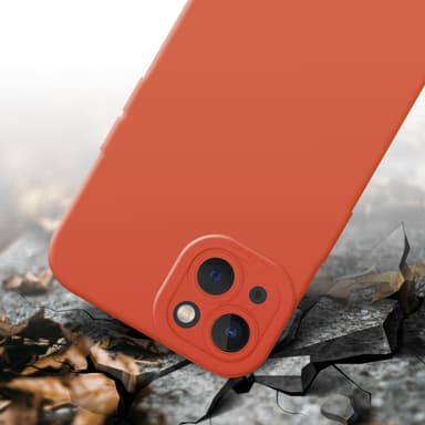 iPhone 14 Deksel case (oransje)