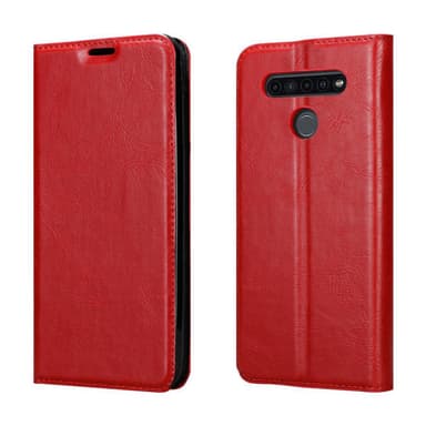 LG KQ51 lommebokdeksel case (rød)